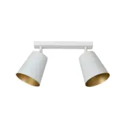 PRISM 2 Taklampa, Vit/Guld