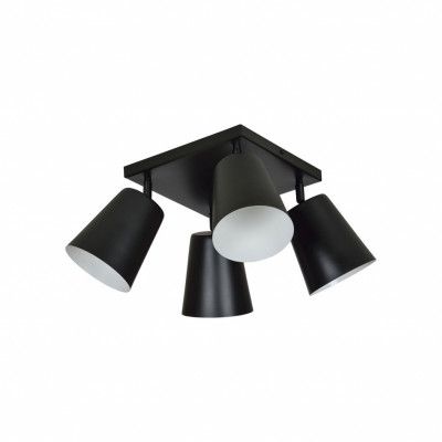 PRISM 4 Taklampa, Svart/Vit