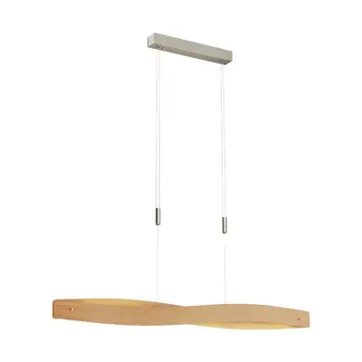 Quitani - Lian Taklampa L119 Oak/NickelLucande