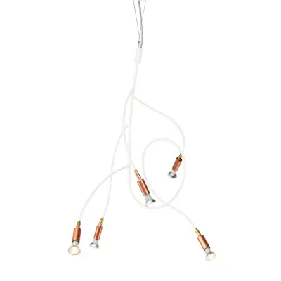 Ranka Taklampa 5, Vit