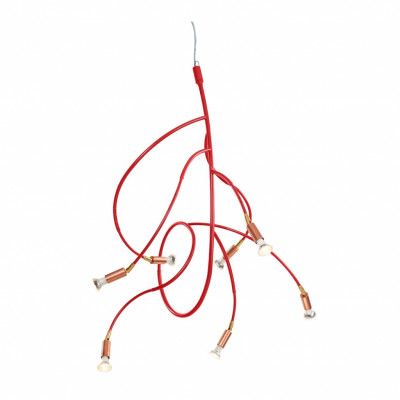 Ranka Taklampa 7, Röd