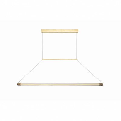 Ray Taklampa Medium Extruderat glasrör, Detaljer i rå mässing