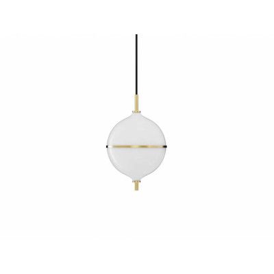 Rebello Decor - Eternal Moonlight Taklampa Medium Coated Brass/Opal/Black
