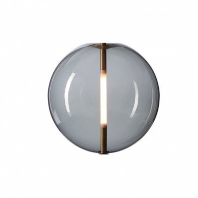 Reservglas Kandinsky 30 taklampa, rökfärgat grå