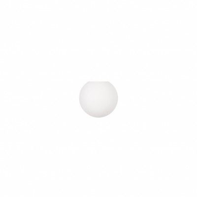 Reservglas till Glob taklampa, matt opal Ø25cm med flänskant