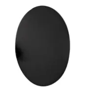 Reservskiva Planet svart/guld 10cm