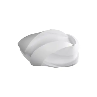 Ribbon taklampa, vit Ø59 cm