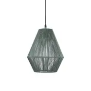 Rio taklampa, Salviagrön 28cm