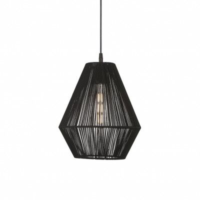 Rio taklampa, Svart 28cm