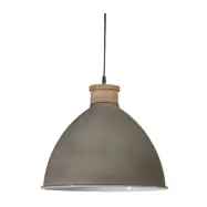 Roseville taklampa, cement 42cm