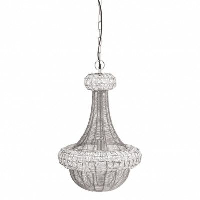 Saba taklampa, Silver 42cm