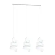 SAGA 3 Taklampa, Vit