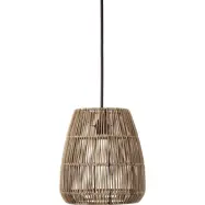 Saigon Taklampa, Natur/Grå 28cm