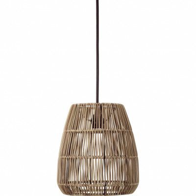 Saigon Taklampa, Natur/Grå 28cm