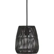 Saigon Taklampa, Svart 18cm