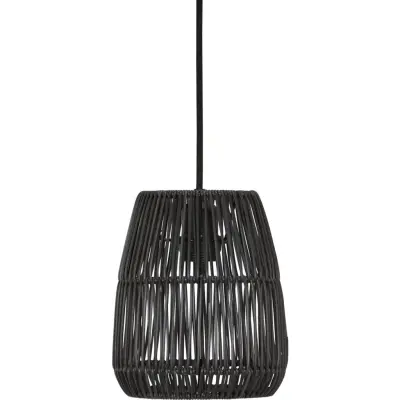 Saigon Taklampa, Svart 18cm