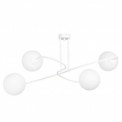 SELBI 4 Taklampa, Vit/Vit