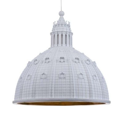 SELETTI - Cupolone Quarantacincinque Taklampa Ø45 White