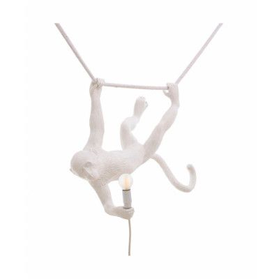 SELETTI - Monkey Swing Taklampa Vit