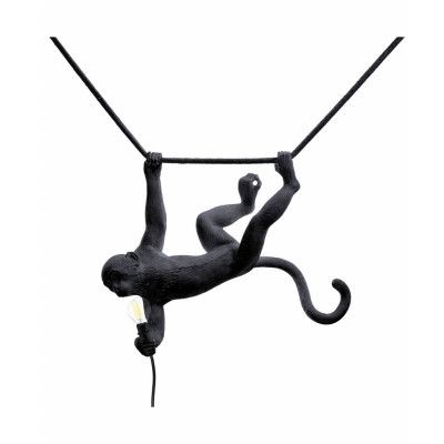 SELETTI - Monkey Swing Utomhus Taklampa Svart