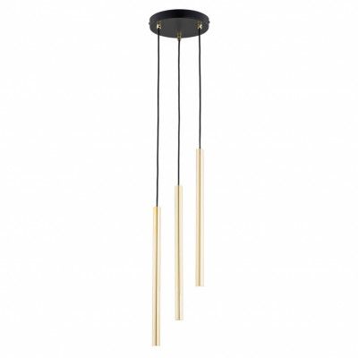 SELTER 3 premium Taklampa, Svart/Guld/Guld