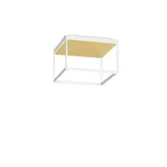 Serien Lighting - Reflex 2 LED-taklampa, guld/vit, 20 cm