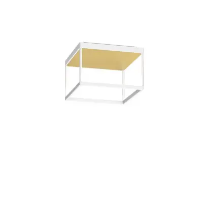 Serien Lighting - Reflex 2 LED-taklampa, guld/vit, 20 cm