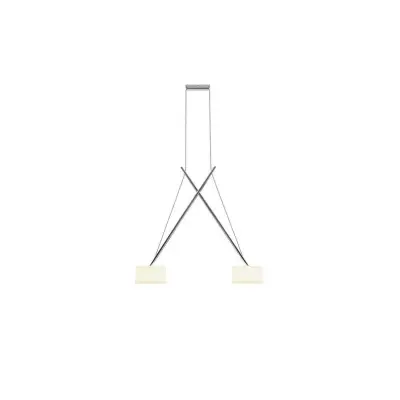 Serien Lighting - Twin LED Taklampa Chrome