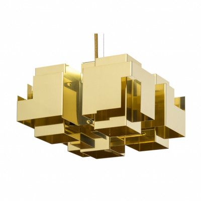 Skyline Taklampa stor, Mässing