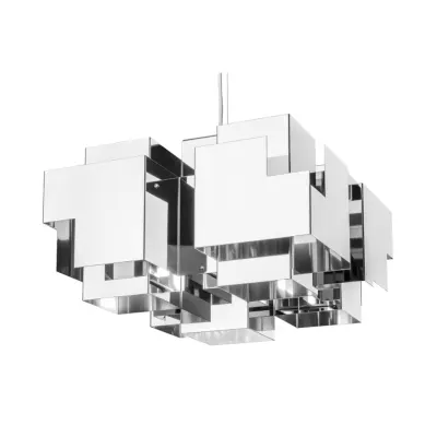 Skyline Taklampa stor, Rostfritt stål