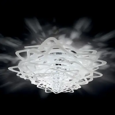 Aurora taklampa L vit – Slamp - Vardagsrum - Design - Plast
