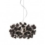 Slamp - Clizia Taklampa Mama Non Mama Black/Transparent