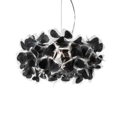 Slamp - Clizia Taklampa Mama Non Mama Black/Transparent