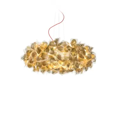 Slamp - Clizia MAMA NON MAMA pendellampa guld/röd 78 cm