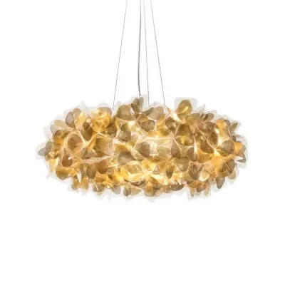 Slamp - Clizia Taklampa Mama Non Mama Large Gold/Transparent