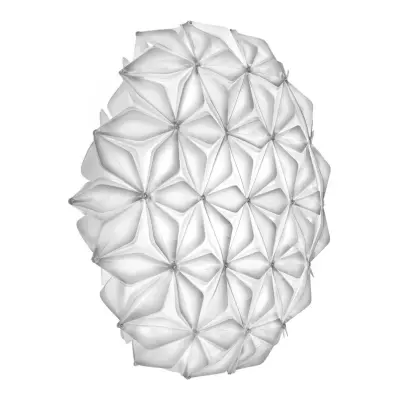 Slamp - La Vie L taklampa, bredd 71 cm, vit