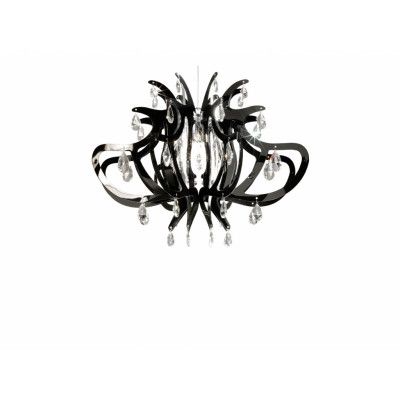 Slamp - Lillibet Taklampa Svart/Transparent