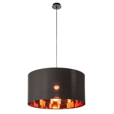 SLV - Fenda Taklampa Ø70 Black/Copper/Black