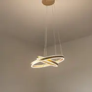 SLV - One Double Up/Down Taklampa 2700/3000K Brass