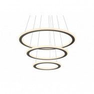 SLV - One Flat Taklampa Triple 2700/3000K Black