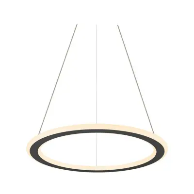 SLV - One Flat Taklampa Singel 2700/3000K Black