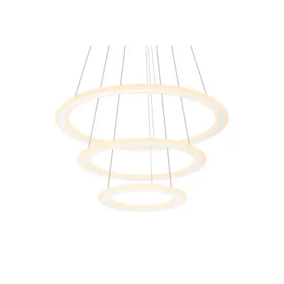 SLV - One Flat Taklampa Triple 2700/3000K White