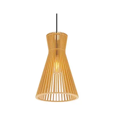 SLV - Wud Taklampa Conical Matt Natural