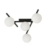 SMART 4 Taklampa, Svart/Vit