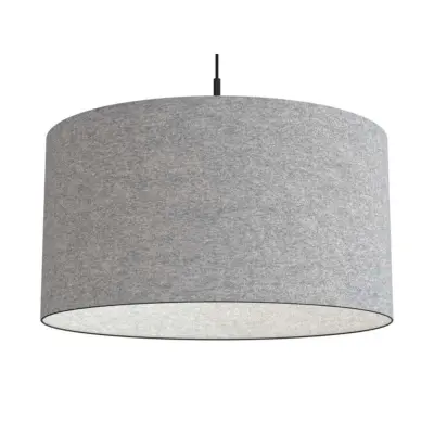 Soft Taklampa Ø57 Grey Wool Belid - Matsal - Tyg / textil