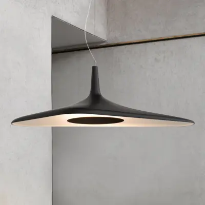 Soleil Noir Taklampa 35 Svart Luceplan - Vardagsrum - Design - Plast - Med en ljuskälla