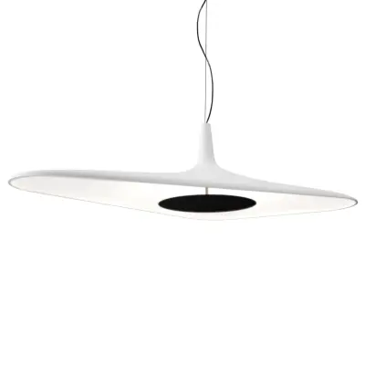 Soleil Noir Taklampa 35 Vit Luceplan - Vardagsrum - Design - Plast - Med en ljuskälla