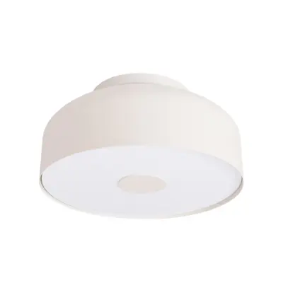 SOLLUX LIGHTING - CLARO taklampa, beige, Ø 30 cm, metall, 4 x E27SOLLUX