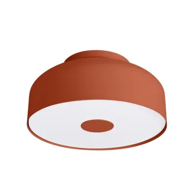 SOLLUX LIGHTING - CLARO taklampa, ockra, Ø 30 cm, metall, 4 x E27SOLLUX