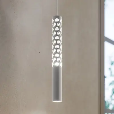 Squiggle H6 Taklampa Matt White Rotaliana - Vardagsrum - Design - Metall - Med en ljuskälla